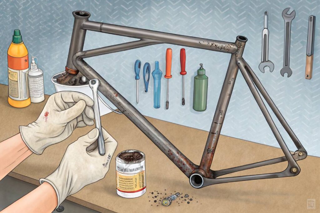 Maintaining Steel Frames