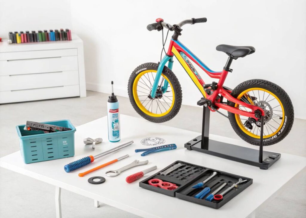 Routine Maintenance for Kids' Bikes