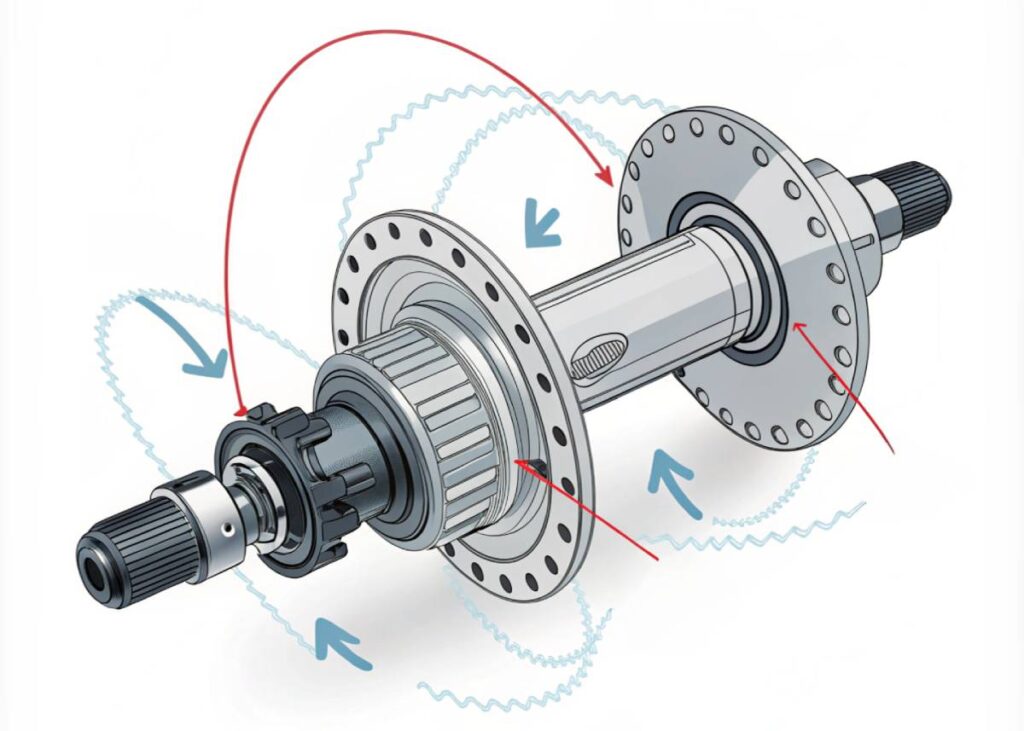 Understanding Freehub Basics,  bike freehub mechanism