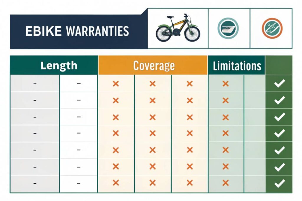 Factors to Consider in Ebike Warranties