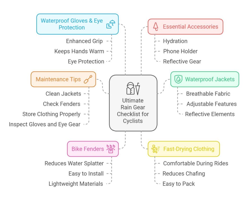 Ultimate Rain Gear Checklist for Cyclists