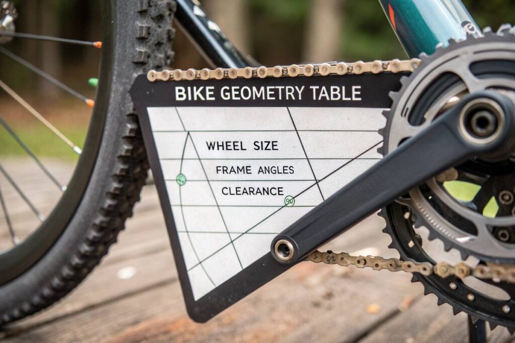 Manufacturer's Geometry Tables