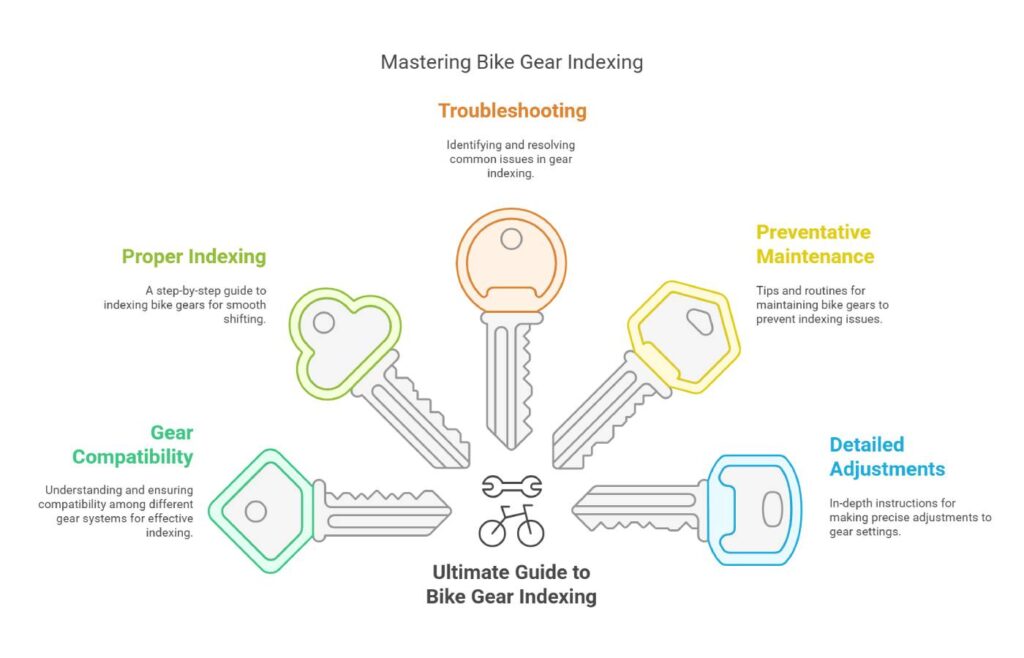 Ultimate Guide to Bike Gear Indexing Infograph